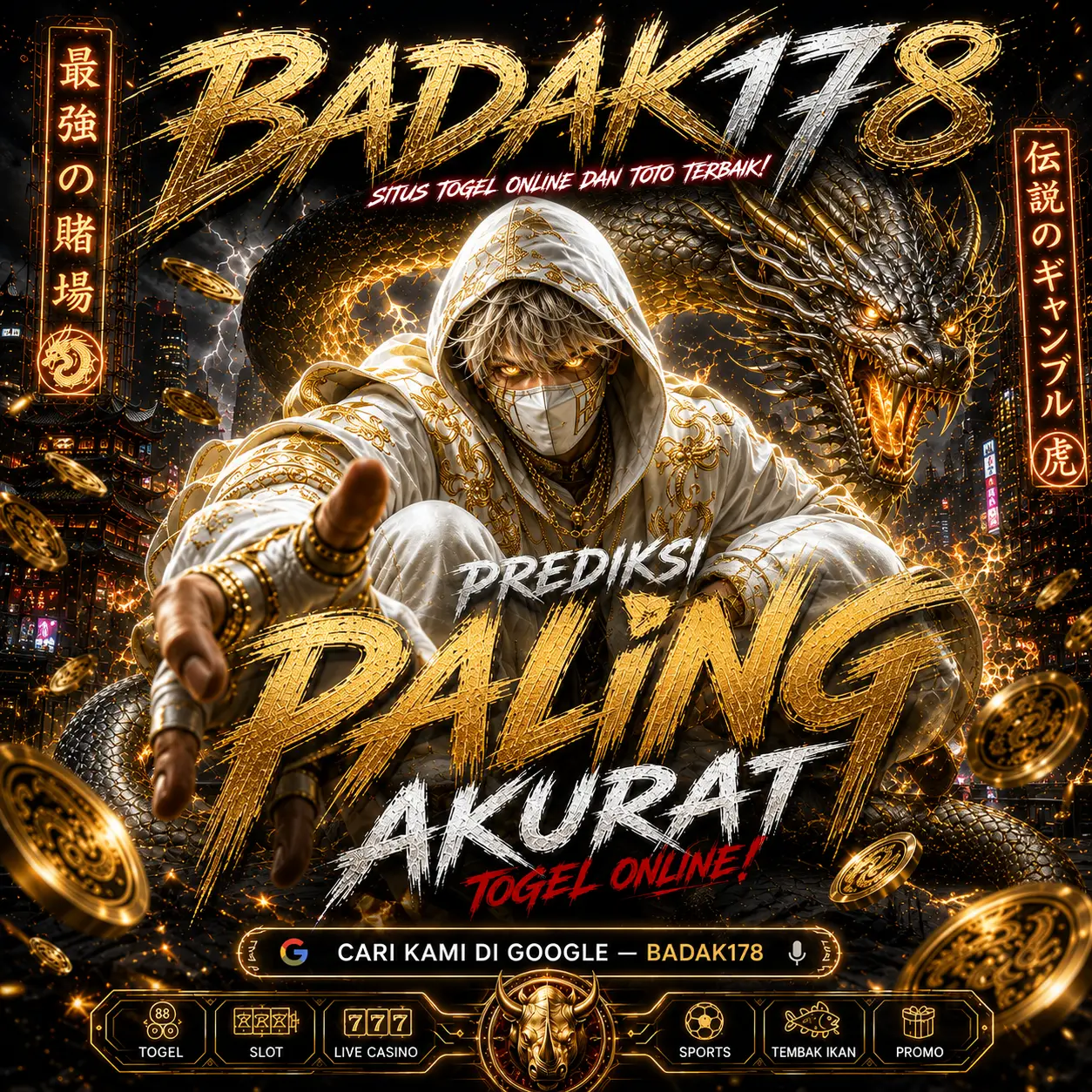 BADAK178 : Pusat Bandar Toto Macau & Togel Online Keluaran Paling Akurat Dan Tercepat